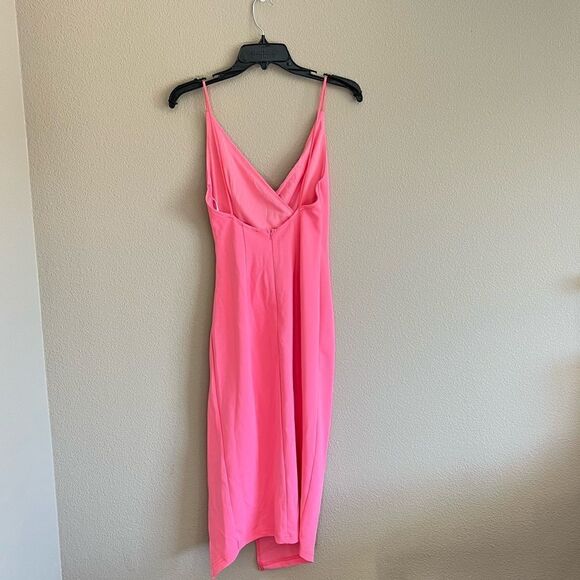 NWT Hello Molly Quiet Dancer Midi Dress in Pink - Picture 4 of 15